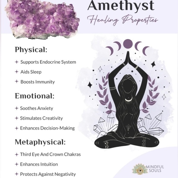 8x5mm faceted Amethyst Bracelet - Picture 3 of 3